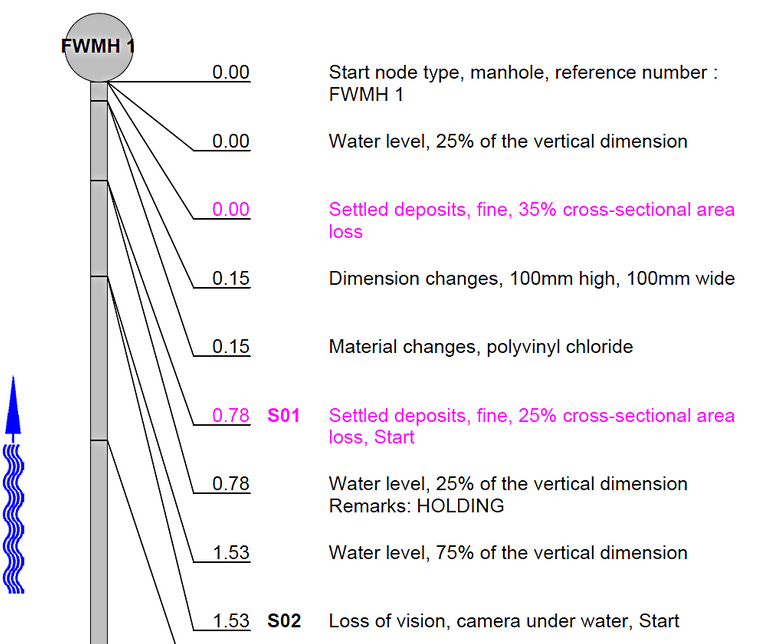 CCTV drainage report